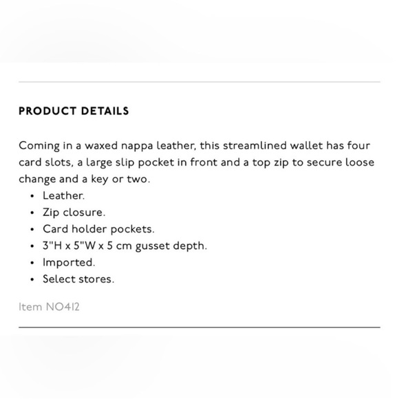 Madewell Brown Leather Essential Zip Card Case Wallet - Picture 2 of 6